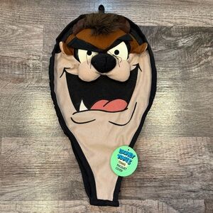 Vintage 1998 Warner Bros Taz Looney Tunes Tennis Racket Cover Carousel by Guy